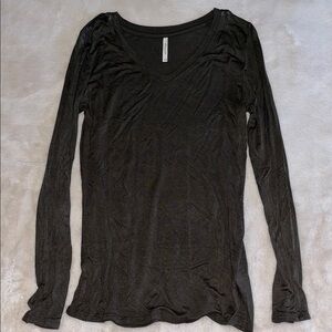 Elegant Black Long Sleeve Top